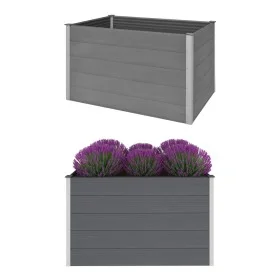 Gray WPC flower bed 150x100x91 cm by vidaXL, Pots and planters - Ref: Foro24-43610, Price: 400,85 €, Discount: %