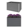 Arriate de WPC gris 150x100x91 cm de vidaXL, Maceteros y jardineras - Ref: Foro24-43610, Precio: 400,85 €, Descuento: %