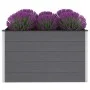 Arriate de WPC gris 150x100x91 cm de vidaXL, Maceteros y jardineras - Ref: Foro24-43610, Precio: 400,85 €, Descuento: %