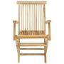 Conjunto de comedor de jardín 5 piezas madera maciza de teca de vidaXL, Conjuntos de jardín - Ref: Foro24-44686, Precio: 449,...