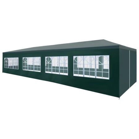 Carpa para fiestas verde 3x12 m de vidaXL, Carpas y cenadores - Ref: Foro24-45107, Precio: 194,76 €, Descuento: %