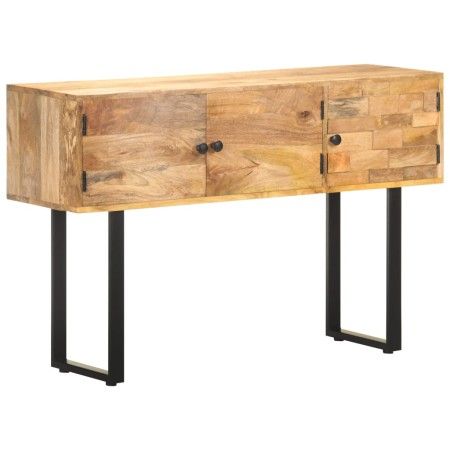 Aparador de madera maciza de mango 116x35x75 cm de vidaXL, Aparadores - Ref: Foro24-320470, Precio: 199,21 €, Descuento: %