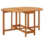 Mesa de jardín madera maciza de acacia 130x90x72 cm de vidaXL, Mesas de jardín - Ref: Foro24-42659, Precio: 139,15 €, Descuen...