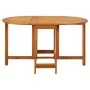 Mesa de jardín madera maciza de acacia 130x90x72 cm de vidaXL, Mesas de jardín - Ref: Foro24-42659, Precio: 136,80 €, Descuen...