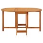 Mesa de jardín madera maciza de acacia 130x90x72 cm de vidaXL, Mesas de jardín - Ref: Foro24-42659, Precio: 139,15 €, Descuen...