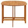 Mesa de jardín madera maciza de acacia 130x90x72 cm de vidaXL, Mesas de jardín - Ref: Foro24-42659, Precio: 136,80 €, Descuen...