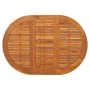 Mesa de jardín madera maciza de acacia 130x90x72 cm de vidaXL, Mesas de jardín - Ref: Foro24-42659, Precio: 136,80 €, Descuen...