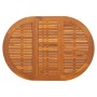 Mesa de jardín madera maciza de acacia 130x90x72 cm de vidaXL, Mesas de jardín - Ref: Foro24-42659, Precio: 139,15 €, Descuen...