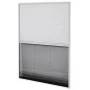 Mosquitera plisada para ventanas aluminio 80x100cm com sombrilla de vidaXL, Mosquiteras para ventanas - Ref: Foro24-142616, P...