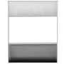 Mosquitera plisada para ventanas aluminio 80x100cm com sombrilla de vidaXL, Mosquiteras para ventanas - Ref: Foro24-142616, P...