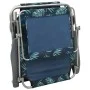 Tumbona con toldo acero estampado de hojas de vidaXL, Tumbonas - Ref: Foro24-310338, Precio: 95,82 €, Descuento: %