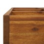 Arriate de especias madera maciza de acacia 60x60x15 cm de vidaXL, Maceteros y jardineras - Ref: Foro24-46575, Precio: 42,18 ...