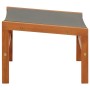 Silla de jardín con reposapiés madera eucalipto textilene gris de vidaXL, Sillas de jardín - Ref: Foro24-48698, Precio: 152,0...