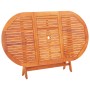 Mesa de jardín plegable madera maciza de eucalipto 160x85x74 cm de vidaXL, Mesas de jardín - Ref: Foro24-48703, Precio: 153,1...