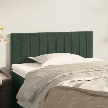 Kopfteil aus dunkelgrünem Samt, 90 x 5 x 78/88 cm von vidaXL, Kopf- und Fußteile - Ref: Foro24-346225, Preis: 46,49 €, Rabatt: %