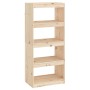 Estantería/divisor de espacios madera de pino 60x30x135,5 cm de vidaXL, Librerías y estanterías - Ref: Foro24-808168, Precio:...