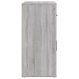Aparador de madera contrachapada gris Sonoma 80x33x70 cm de vidaXL, Aparadores - Ref: Foro24-816574, Precio: 94,40 €, Descuen...