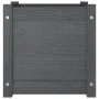 Jardinera de madera maciza de pino gris 40x40x40 cm de vidaXL, Maceteros y jardineras - Ref: Foro24-810538, Precio: 47,34 €, ...