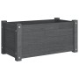 Jardinera de madera maciza de pino gris 60x31x31 cm de vidaXL, Maceteros y jardineras - Ref: Foro24-810708, Precio: 45,16 €, ...