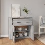 Aparador de madera contrachapada gris Sonoma 80x33x70 cm de vidaXL, Aparadores - Ref: Foro24-816574, Precio: 94,40 €, Descuen...