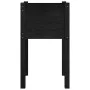 Jardineras 2 unidades madera maciza de pino negro 40x40x70 cm de vidaXL, Maceteros y jardineras - Ref: Foro24-810798, Precio:...
