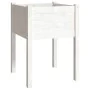 Jardineras 2 uds madera maciza de pino 50x50x70 cm de vidaXL, Maceteros y jardineras - Ref: Foro24-810802, Precio: 54,69 €, D...