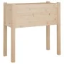 Jardineras 2 uds madera maciza de pino 70x31x70 cm de vidaXL, Maceteros y jardineras - Ref: Foro24-810820, Precio: 74,80 €, D...