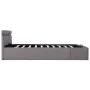 Cama canapé hidráulica almacenaje LED tela gris topo 160x200 cm de vidaXL, Camas y somieres - Ref: Foro24-285628, Precio: 350...