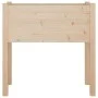 Jardineras 2 uds madera maciza de pino 70x31x70 cm de vidaXL, Maceteros y jardineras - Ref: Foro24-810820, Precio: 74,80 €, D...