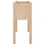 Jardineras 2 uds madera maciza de pino 70x31x70 cm de vidaXL, Maceteros y jardineras - Ref: Foro24-810820, Precio: 74,80 €, D...