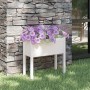 Jardinera de madera maciza de pino blanco 70x31x70 cm de vidaXL, Maceteros y jardineras - Ref: Foro24-810821, Precio: 48,28 €...