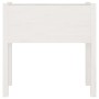 Jardinera de madera maciza de pino blanco 70x31x70 cm de vidaXL, Maceteros y jardineras - Ref: Foro24-810821, Precio: 48,28 €...