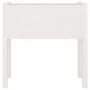 Jardinera de madera maciza de pino blanco 70x31x70 cm de vidaXL, Maceteros y jardineras - Ref: Foro24-810821, Precio: 47,67 €...