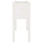 Jardinera de madera maciza de pino blanco 70x31x70 cm de vidaXL, Maceteros y jardineras - Ref: Foro24-810821, Precio: 47,67 €...