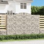 Cestas de gaviones 5 uds forma de arco hierro 300x50x200/220 cm en Macetas y jardineras | Comprar online en Foru.es