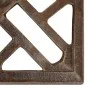 Base de sombrilla de hierro fundido bronce 44x44x31 cm de vidaXL, Bases para sombrillas - Ref: Foro24-317762, Precio: 45,94 €...