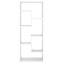 Estantería de pared madera contrachapada blanco 36x16x90 cm de vidaXL, Estantes y estanterías - Ref: Foro24-803011, Precio: 3...