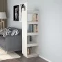 Estantería/divisor de espacios madera pino blanco 40x35x135 cm de vidaXL, Librerías y estanterías - Ref: Foro24-810850, Preci...