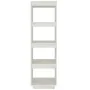 Estantería/divisor de espacios madera pino blanco 40x35x135 cm de vidaXL, Librerías y estanterías - Ref: Foro24-810850, Preci...