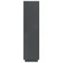 Estantería/divisor de espacios madera de pino gris 40x35x135 cm de vidaXL, Librerías y estanterías - Ref: Foro24-810851, Prec...