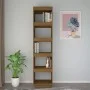 Estantería/divisor de espacios pino marrón miel 80x30x167,4 cm de vidaXL, Librerías y estanterías - Ref: Foro24-810857, Preci...