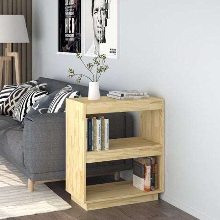 Estantería madera maciza de pino 60x35x71 cm de vidaXL, Librerías y estanterías - Ref: Foro24-810859, Precio: 40,17 €, Descue...