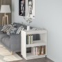 Estantería madera maciza de pino blanca 60x35x71 cm de vidaXL, Librerías y estanterías - Ref: Foro24-810860, Precio: 42,36 €,...