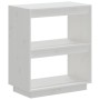 Estantería madera maciza de pino blanca 60x35x71 cm de vidaXL, Librerías y estanterías - Ref: Foro24-810860, Precio: 42,36 €,...