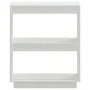 Estantería madera maciza de pino blanca 60x35x71 cm de vidaXL, Librerías y estanterías - Ref: Foro24-810860, Precio: 41,96 €,...