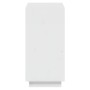 Estantería madera maciza de pino blanca 60x35x71 cm de vidaXL, Librerías y estanterías - Ref: Foro24-810860, Precio: 42,36 €,...