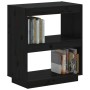 Estantería madera maciza de pino negra 60x35x71 cm de vidaXL, Librerías y estanterías - Ref: Foro24-810863, Precio: 57,29 €, ...