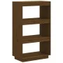 Estantería/divisor de espacios pino marrón miel 60x35x103 cm de vidaXL, Librerías y estanterías - Ref: Foro24-810867, Precio:...
