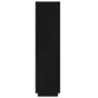 Estantería/divisor de espacios madera pino negro 60x35x135 cm de vidaXL, Librerías y estanterías - Ref: Foro24-810873, Precio...