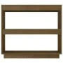 Estantería de madera maciza de pino marrón miel 80x35x71 cm de vidaXL, Librerías y estanterías - Ref: Foro24-810882, Precio: ...